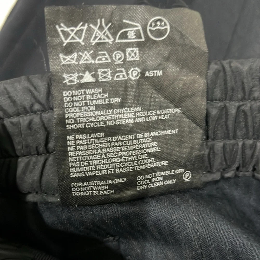 Prada 100% Wool Black Jogger Trouser Pants Sz M (EU 48) - Picture 11 of 13